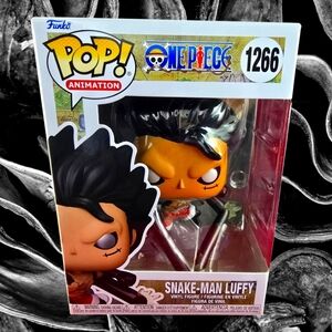 Snake-man luffy funko # 1266 (nib) With pop protector